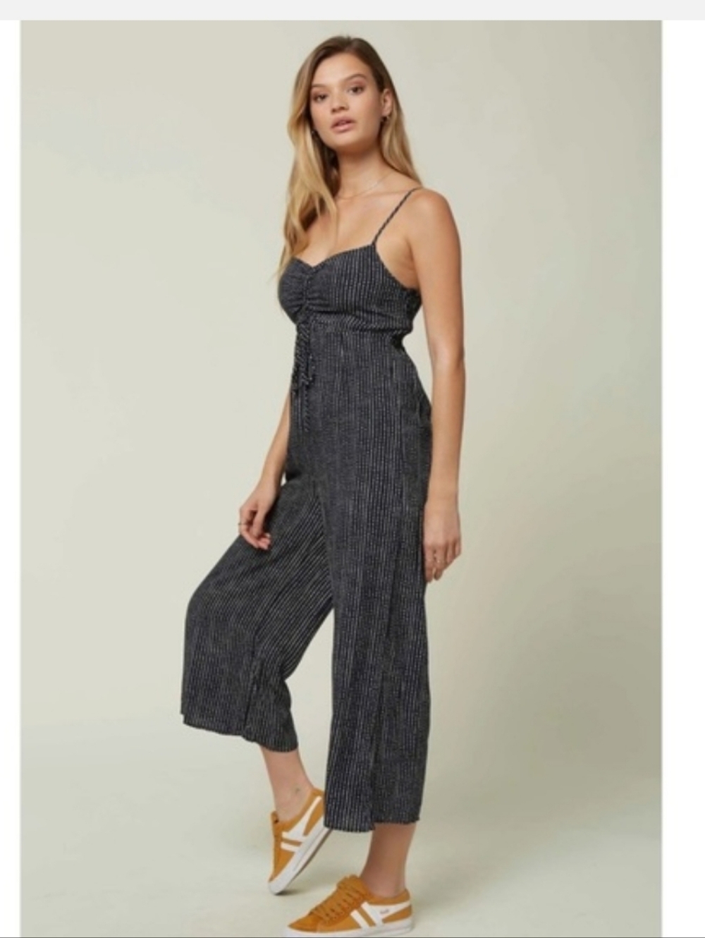 O'neill Anabella Dot  Wide Leg Jumpsuit Women's Sz XS